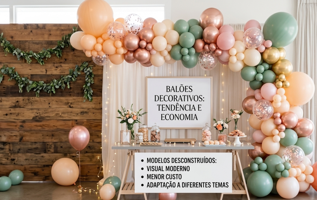Decoração para festa infantil simples e barata